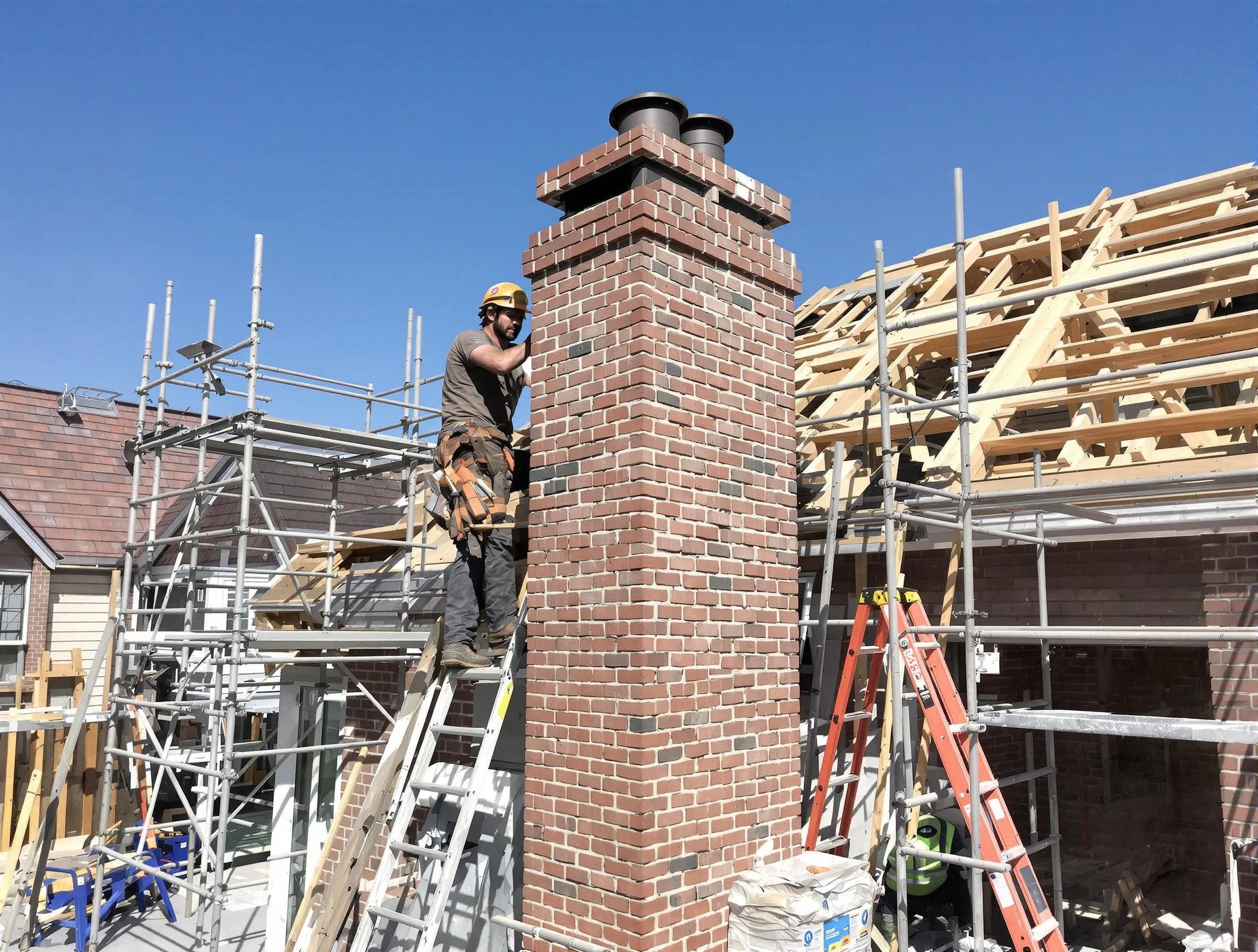 New chimney installation completed by Summit Chimney Sweep in Summit, NJ