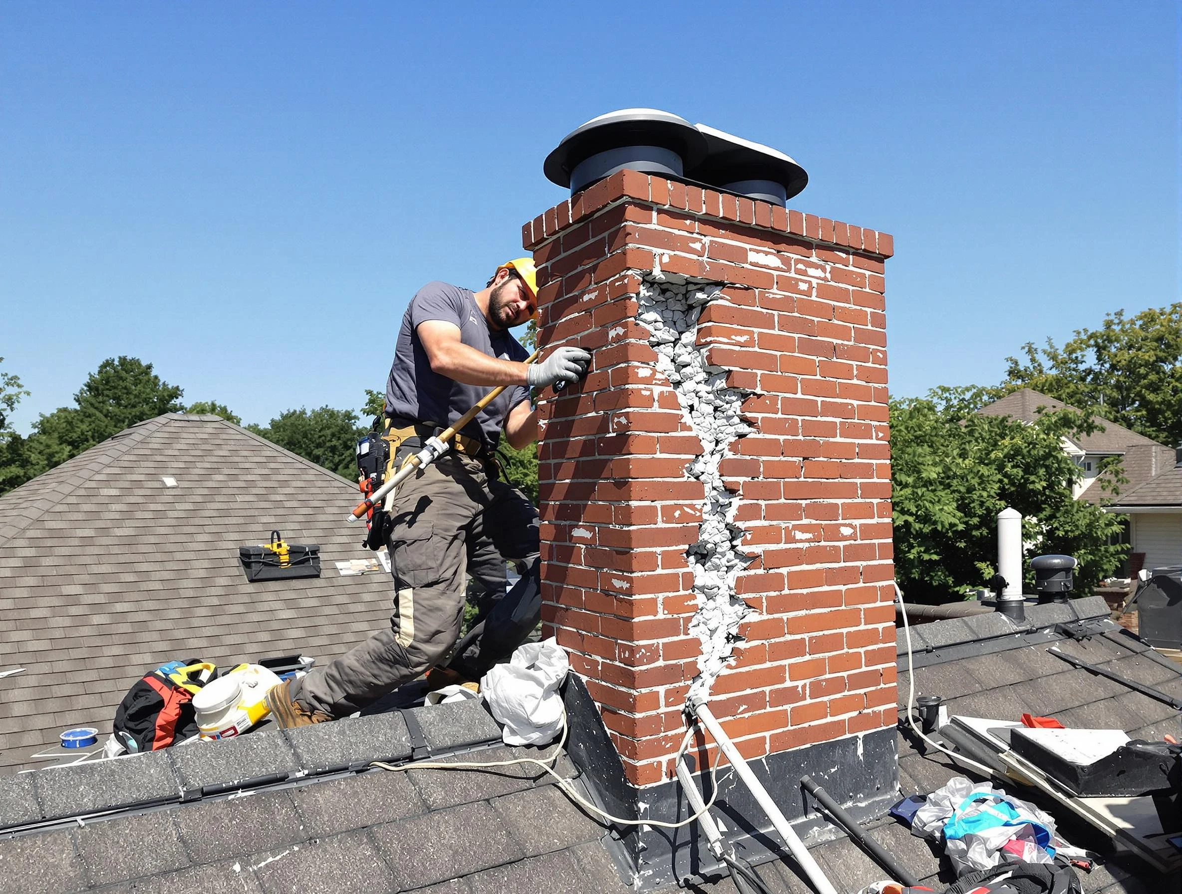 Chimney Repair in Summit